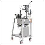 Semiautomatic Filling-Capping Machine For Doypack Bags
